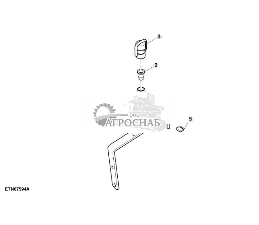 Детали крепления, проблесковый маячок, левый, правый - ST737777 367.jpg